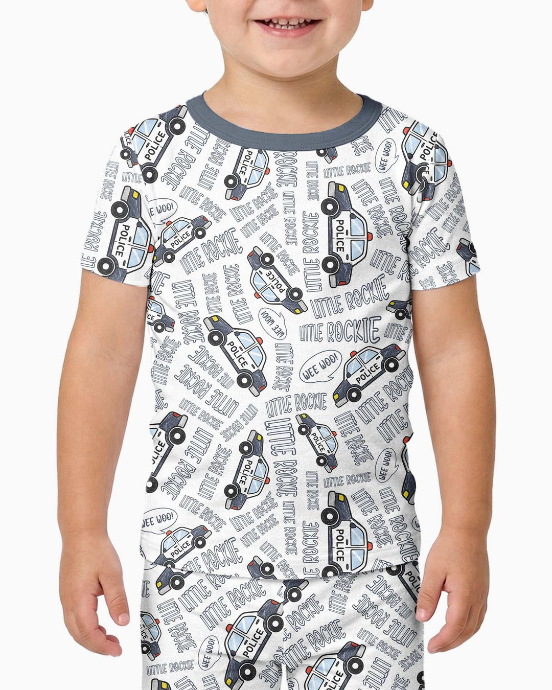 Zweiteiliges, kurzärmliges Pyjama-Set mit Marienkäfern