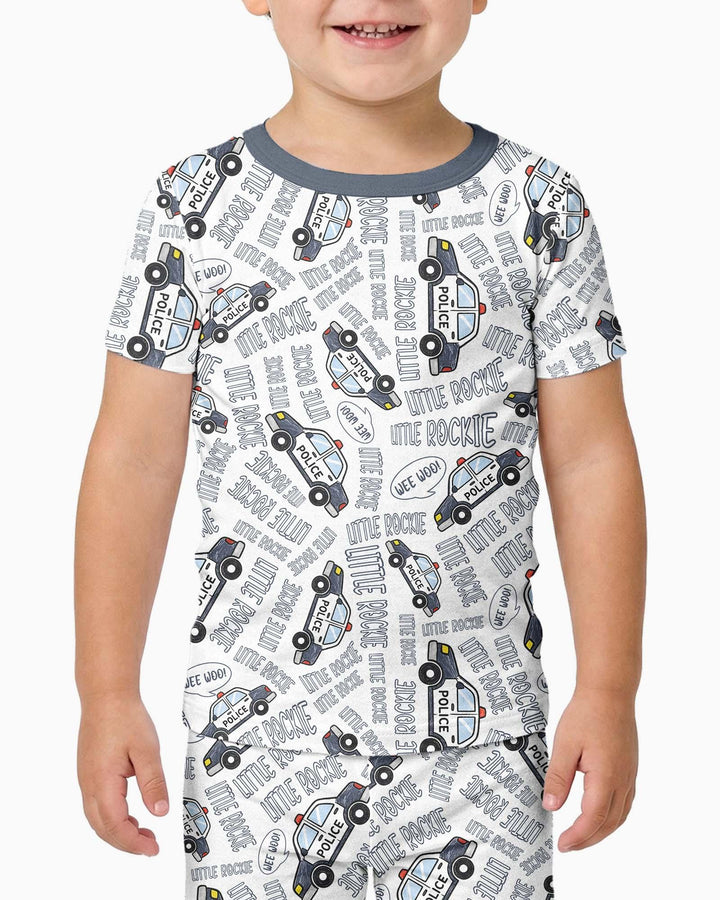 Zweiteiliges, kurzärmliges Pyjama-Set mit Marienkäfern