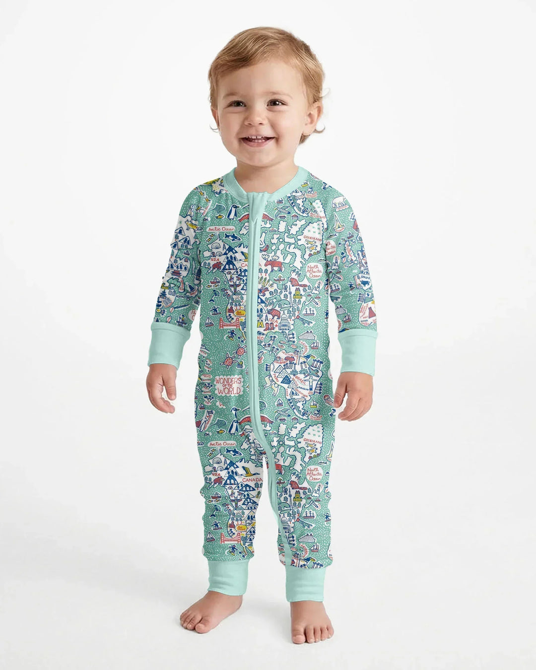 Gerippte Babykleidung mit individuellem Foto - Weich &amp; Skizzenhaft