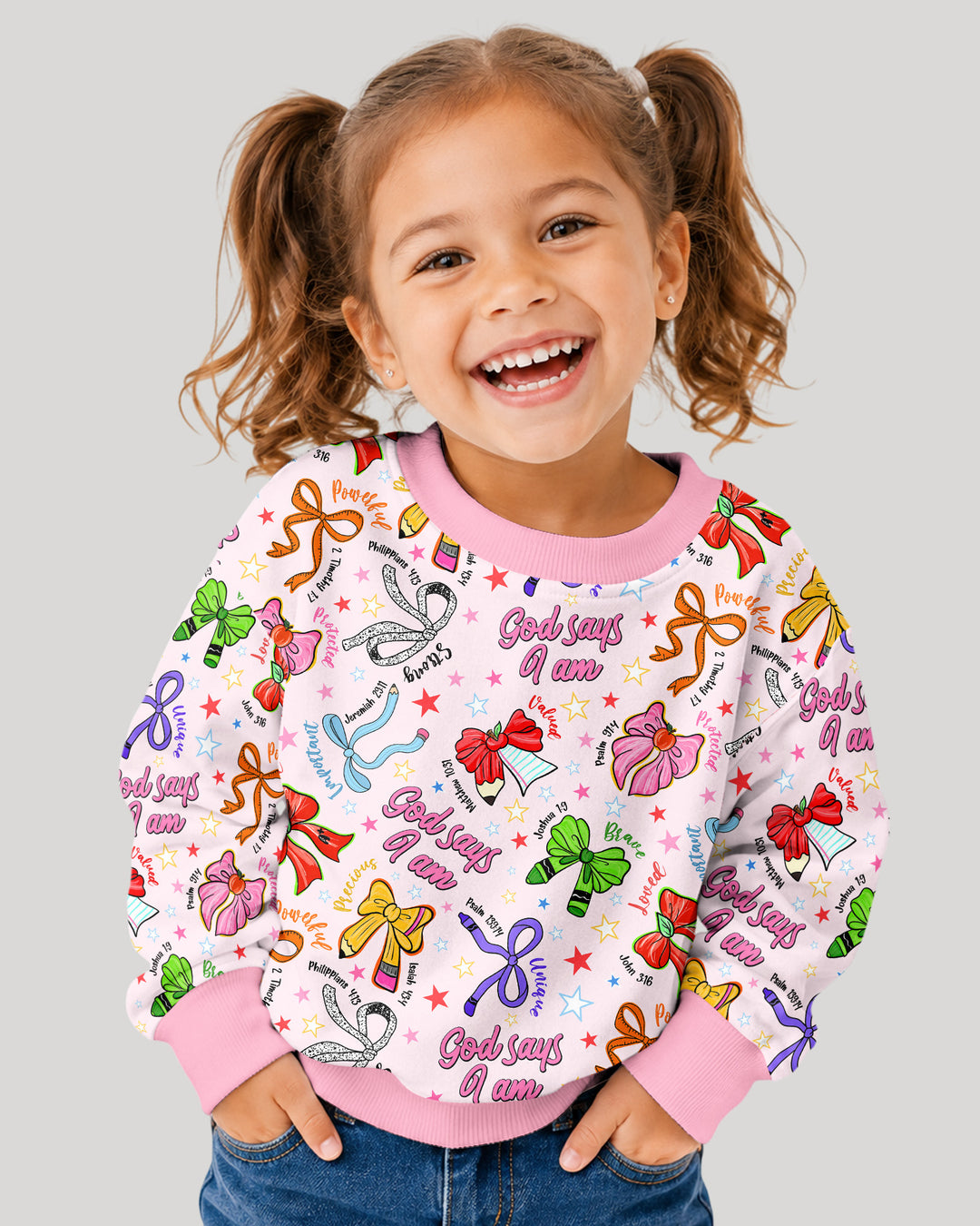 Sweatshirt mit Rundhalsausschnitt aus Bambusfaser