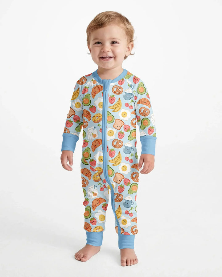 Gerippte Babykleidung mit individuellem Foto - Weich &amp; Skizzenhaft