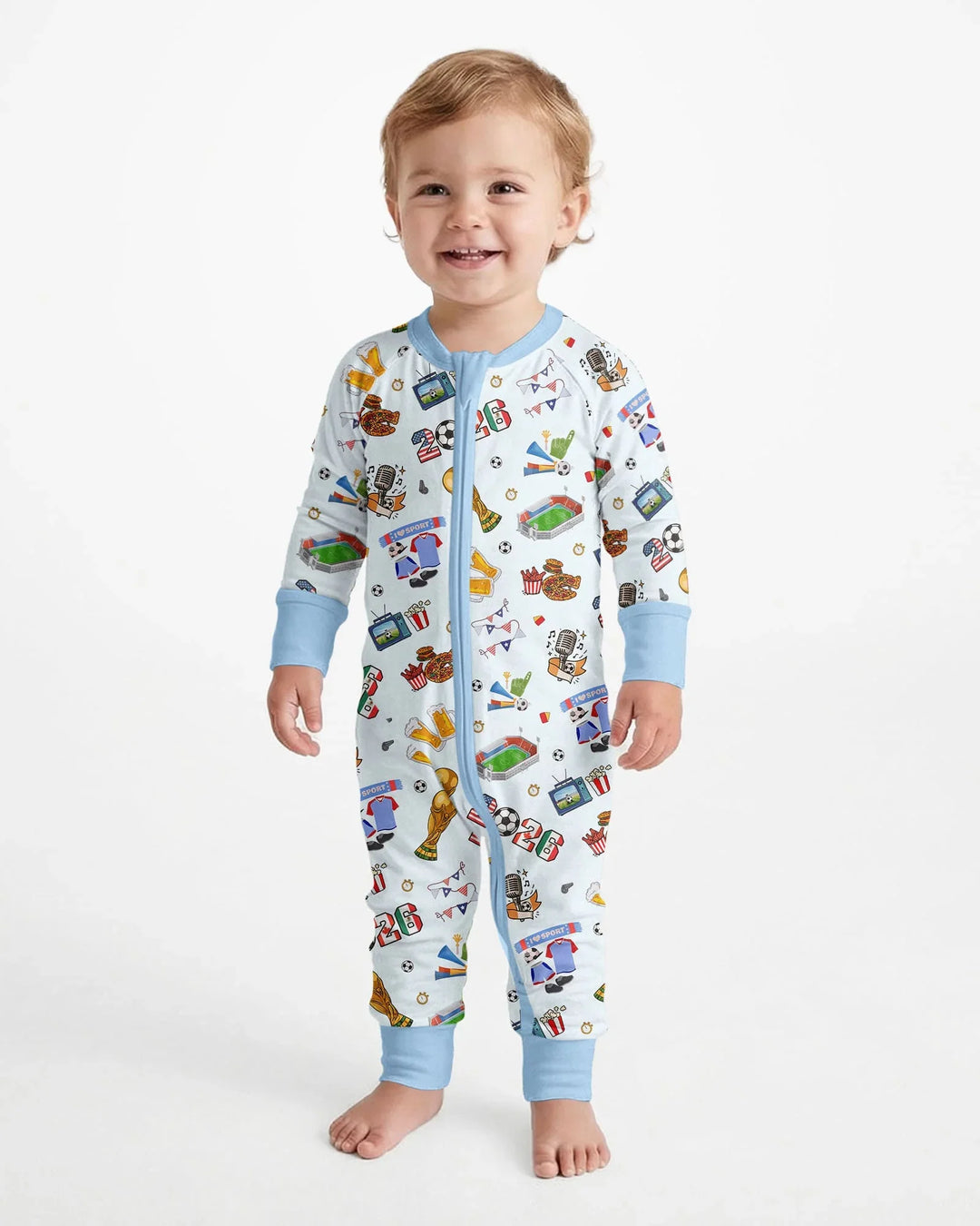 Gerippte Babykleidung mit individuellem Foto - Weich &amp; Skizzenhaft