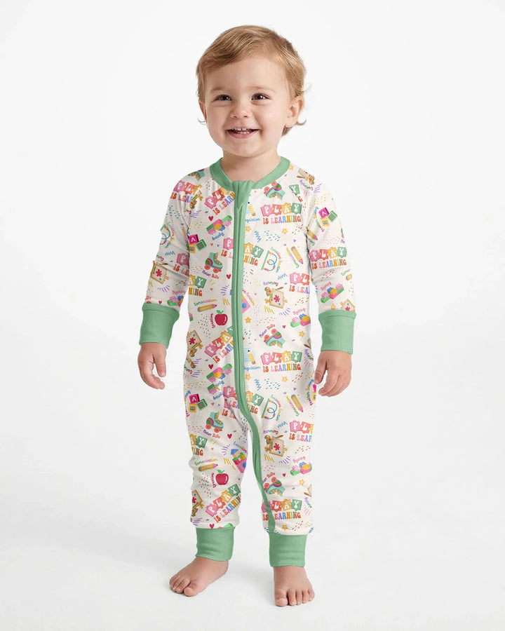 Gerippte Babykleidung mit individuellem Foto - Weich &amp; Skizzenhaft