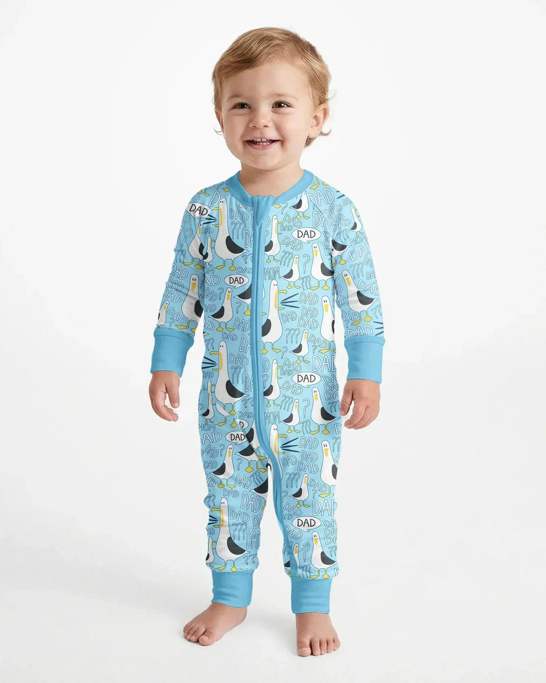 Gerippte Babykleidung mit individuellem Foto - Weich &amp; Skizzenhaft