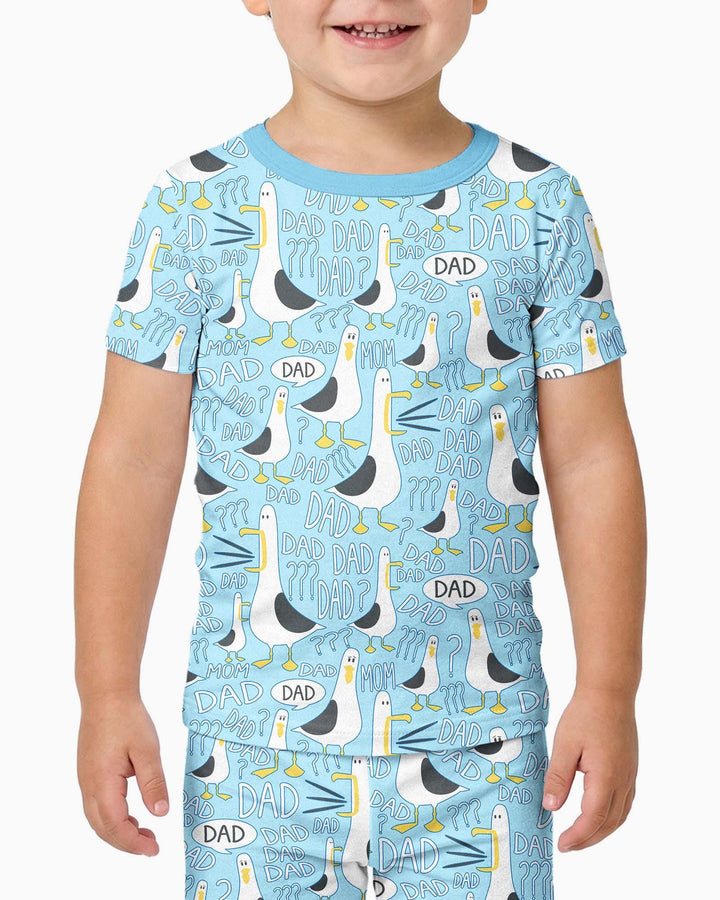 Zweiteiliges, kurzärmliges Pyjama-Set mit Marienkäfern
