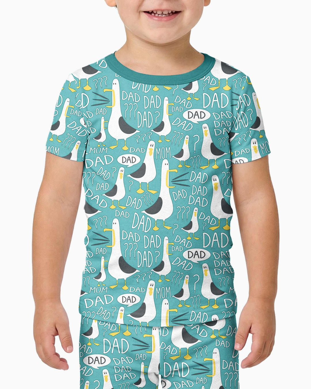 Zweiteiliges, kurzärmliges Pyjama-Set mit Marienkäfern