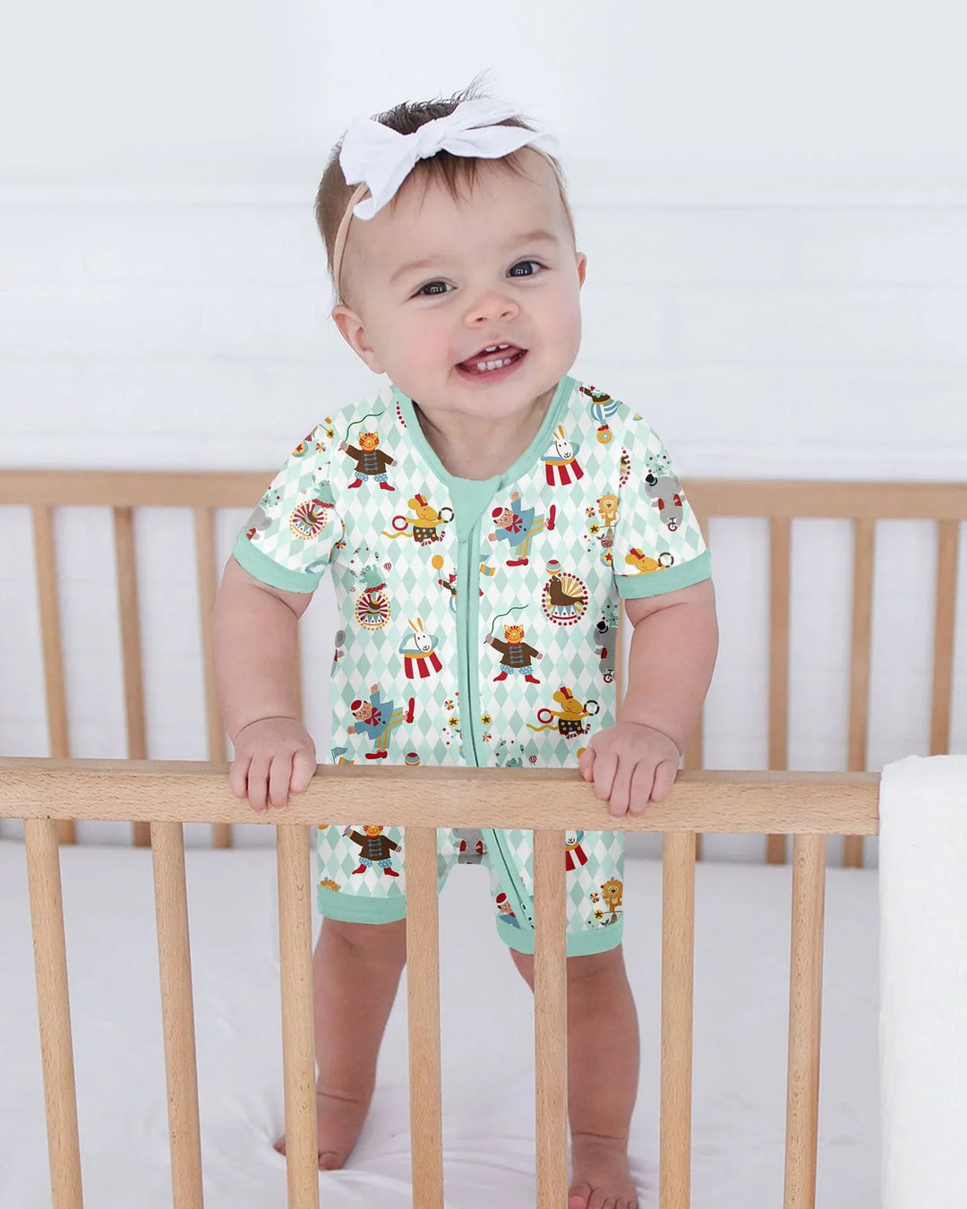 Circus Animal Bamboo Shorty Zippy