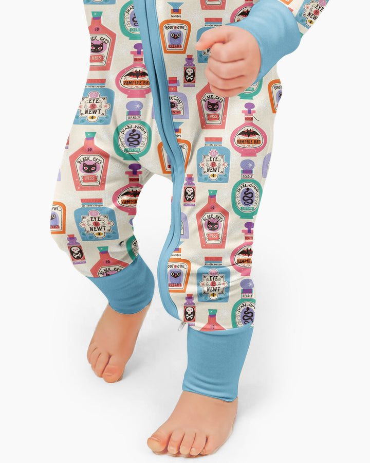 Retro Halloween Potions Bamboo Convertible Zippy