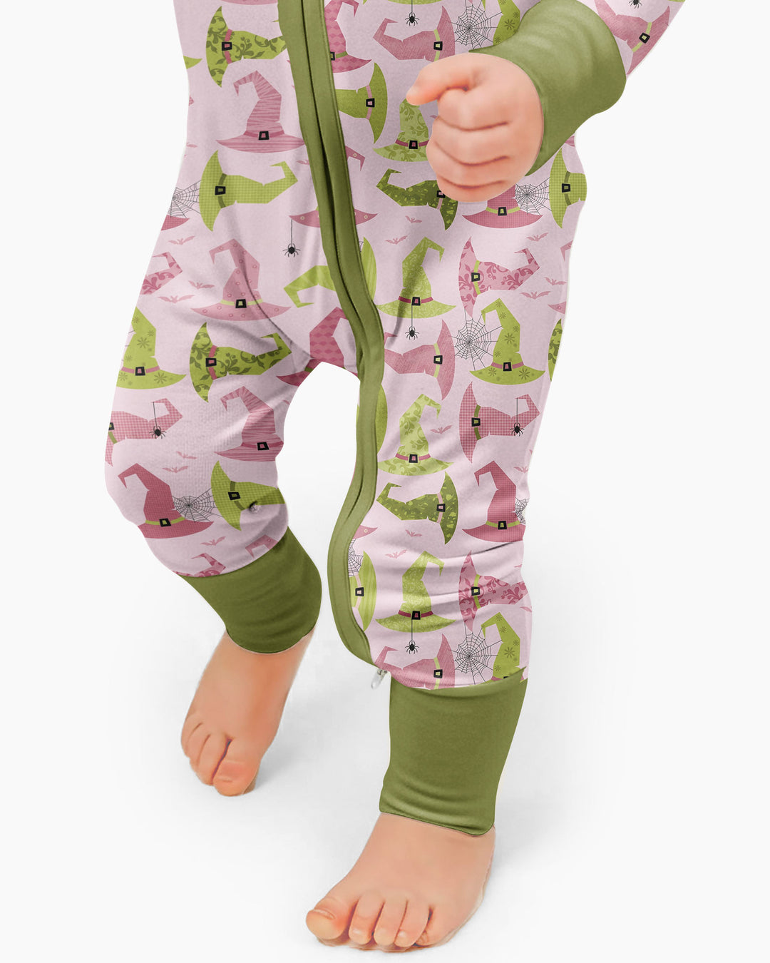 Pink Witch Hat Halloween Bamboo Convertible Zippy