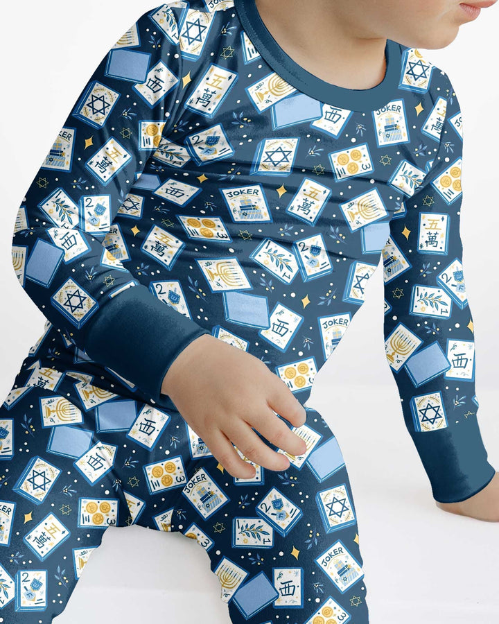Love And Lights Bamboo Two Piece Long Sleeve Pajama Set
