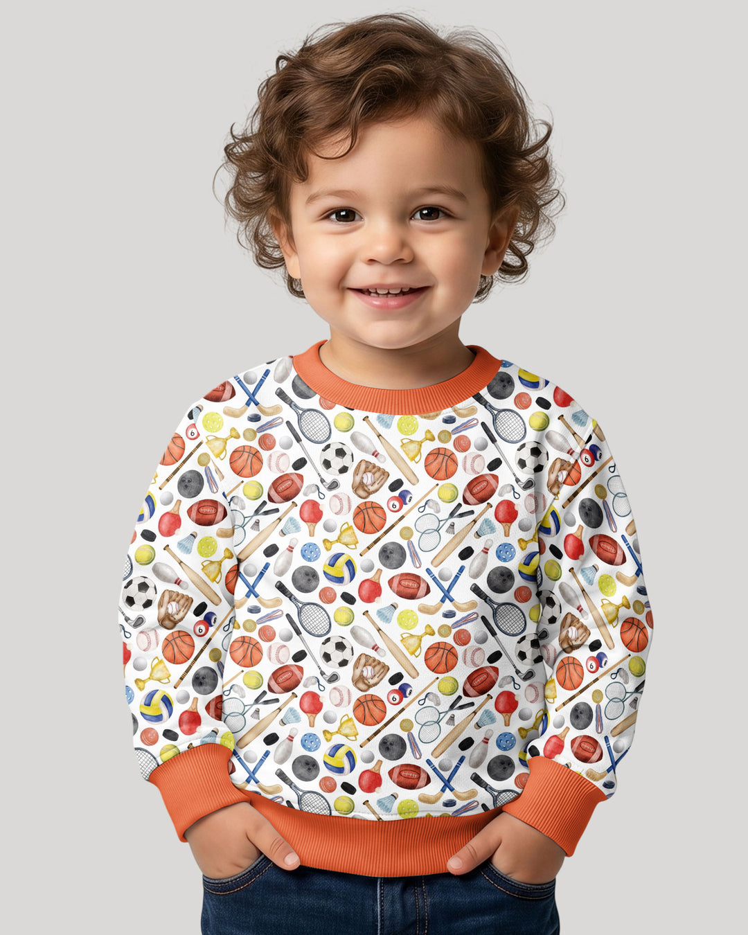 So Much Fun with Sports Bamboo Crewneck Sweatshirt