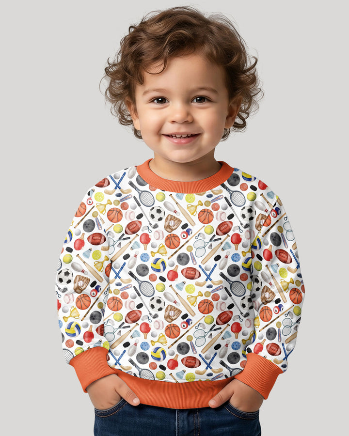 So Much Fun with Sports Bamboo Crewneck Sweatshirt