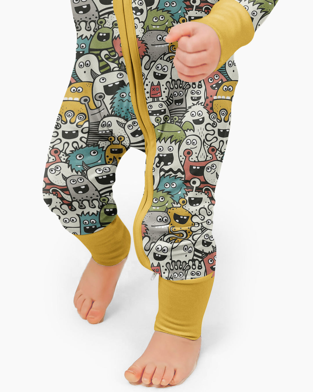 Monsters And Friends Bamboo Convertible Zippy