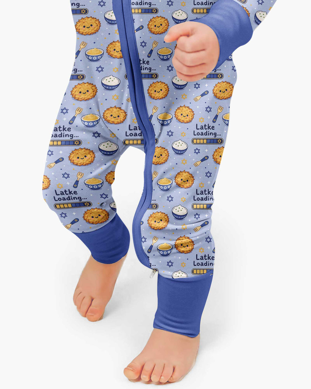 Latke For Hanukkah Bamboo Convertible Zippy