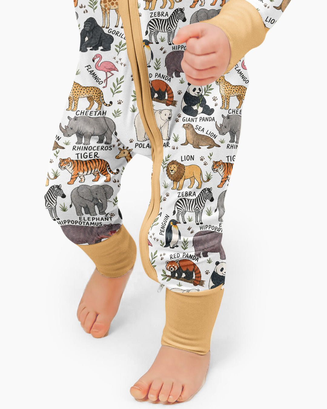 Zoo Animal Bamboo Convertible Zippy