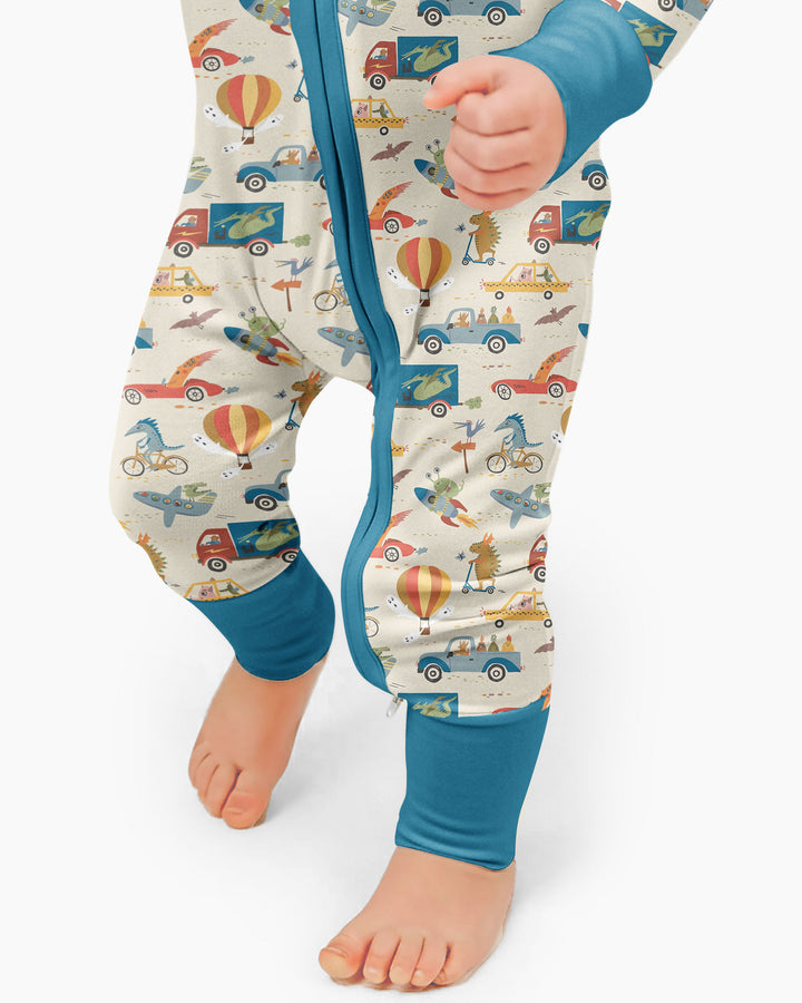 Monsters on the Move Bamboo Convertible Zippy