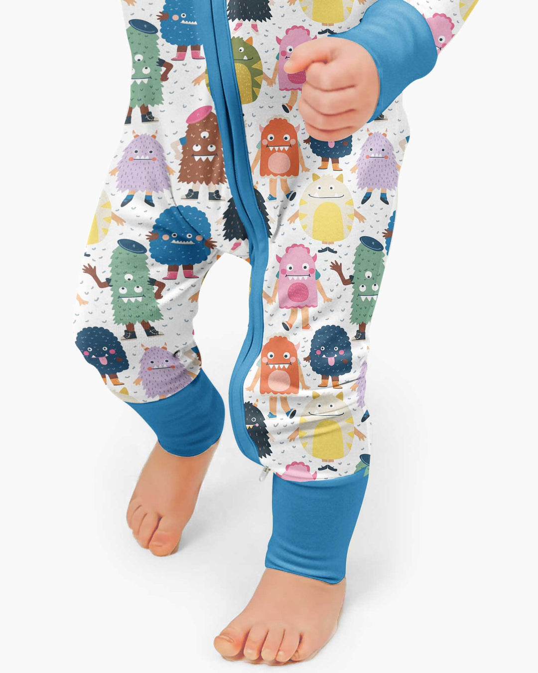 (Not So) Scary Monsters Bamboo Convertible Zippy