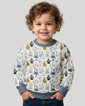 Playful Monster Friends Bamboo Crewneck Sweatshirt