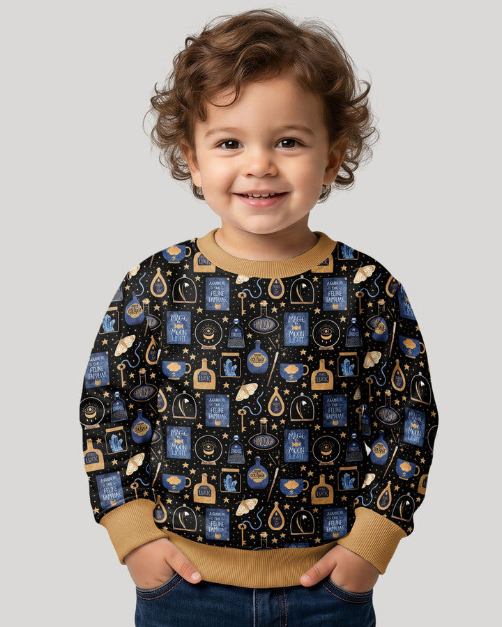 Good Witch Spell books and Potions Bamboo Crewneck Sweatshiry