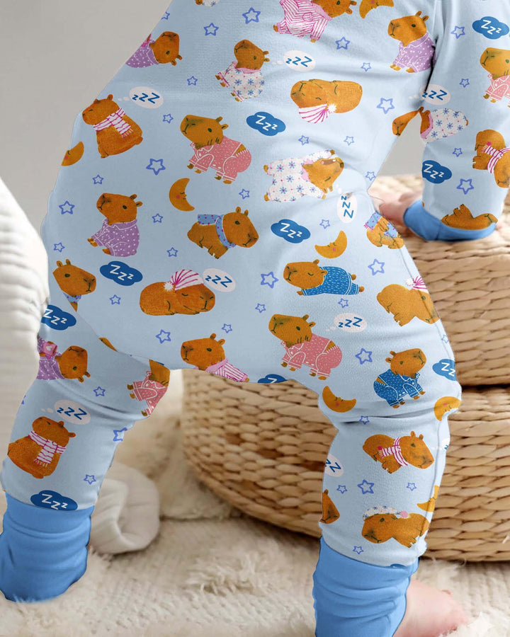 Gerippte Babykleidung mit individuellem Foto - Weich &amp; Skizzenhaft