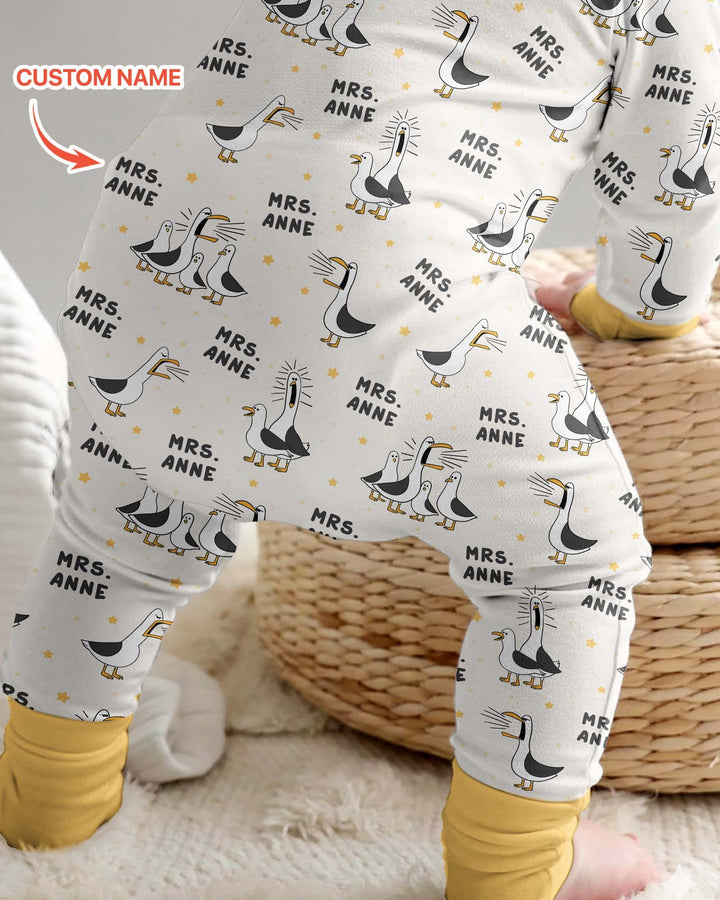 Gerippte Babykleidung mit individuellem Foto - Weich &amp; Skizzenhaft