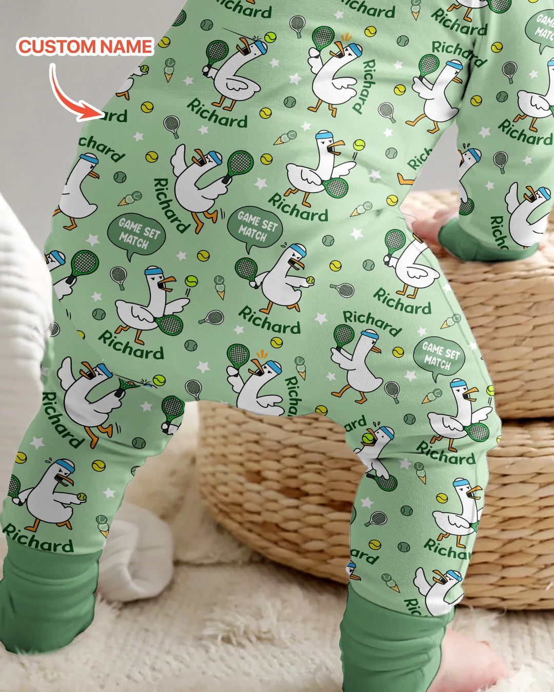 Gerippte Babykleidung mit individuellem Foto - Weich &amp; Skizzenhaft