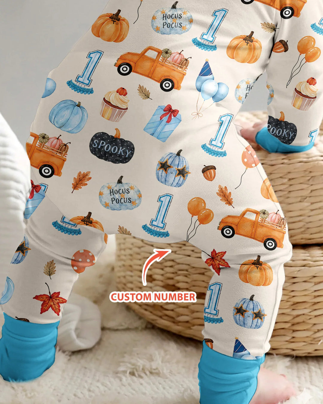 Little Pumpkin Birthday Bamboo Convertible Zippy
