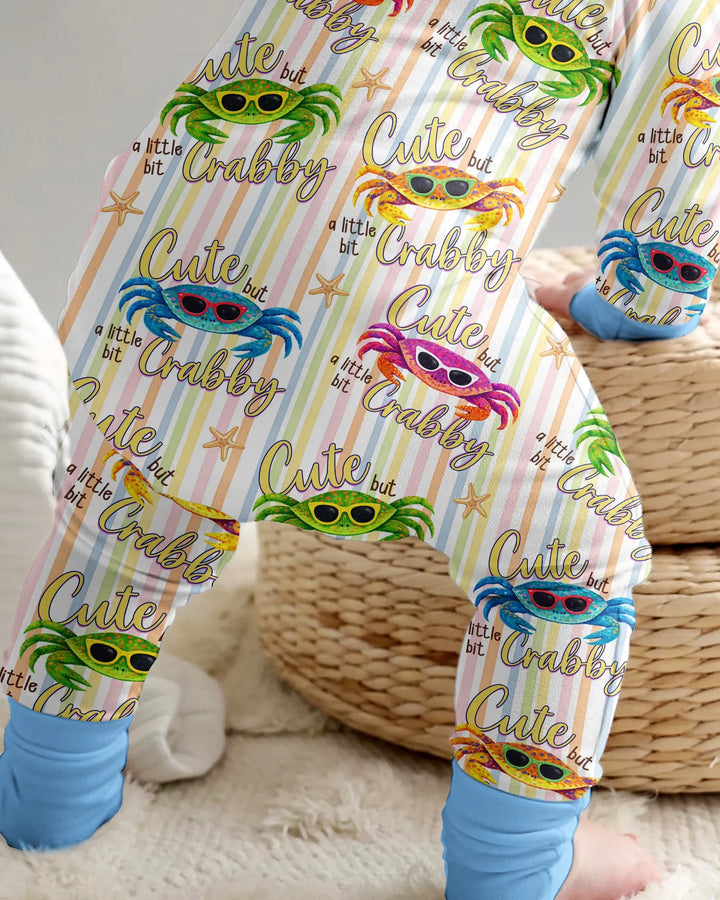 Cute But A Little Bit Crabby Bamboo Convertible Zippy