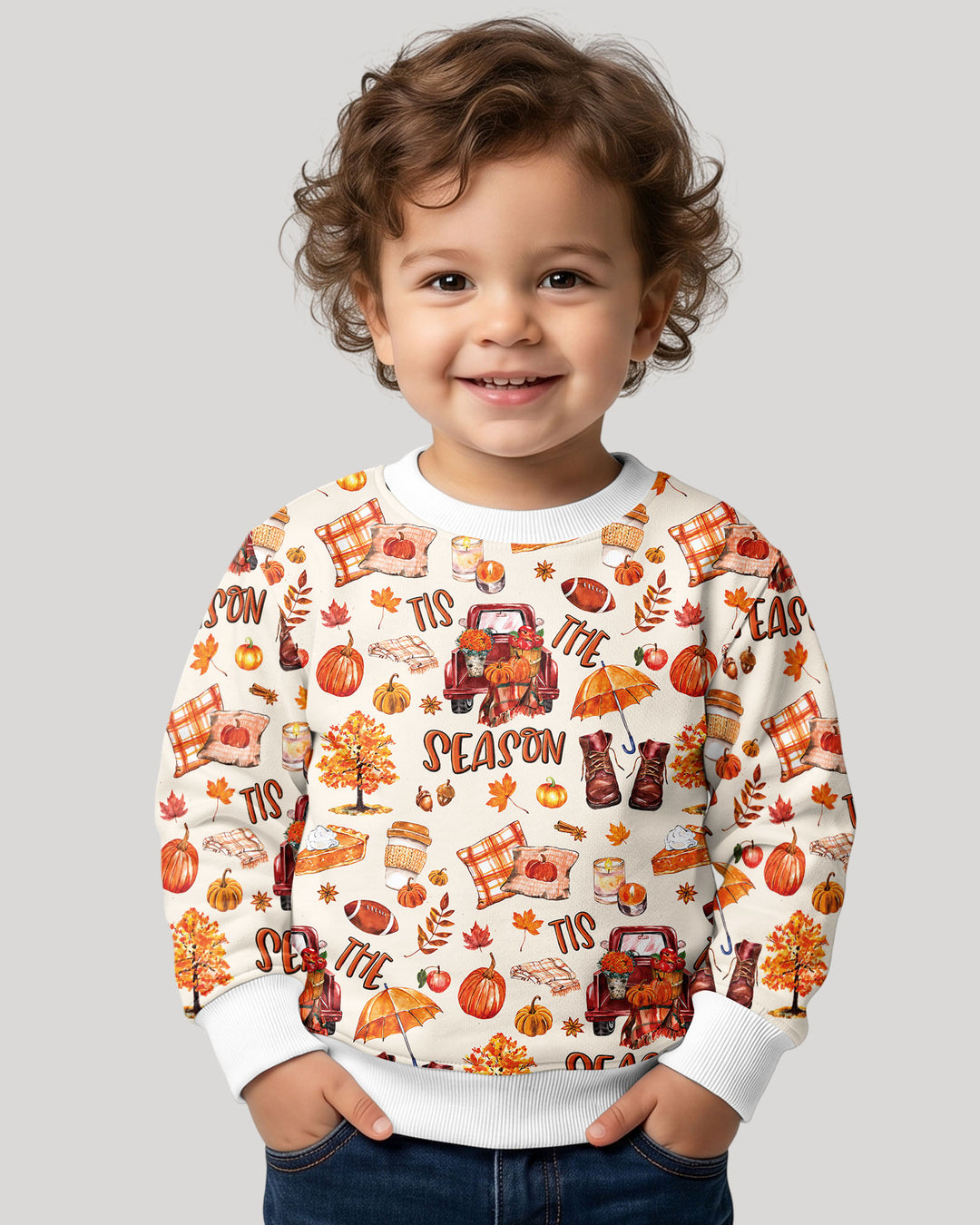 Sweatshirt mit Rundhalsausschnitt aus Bambusfaser