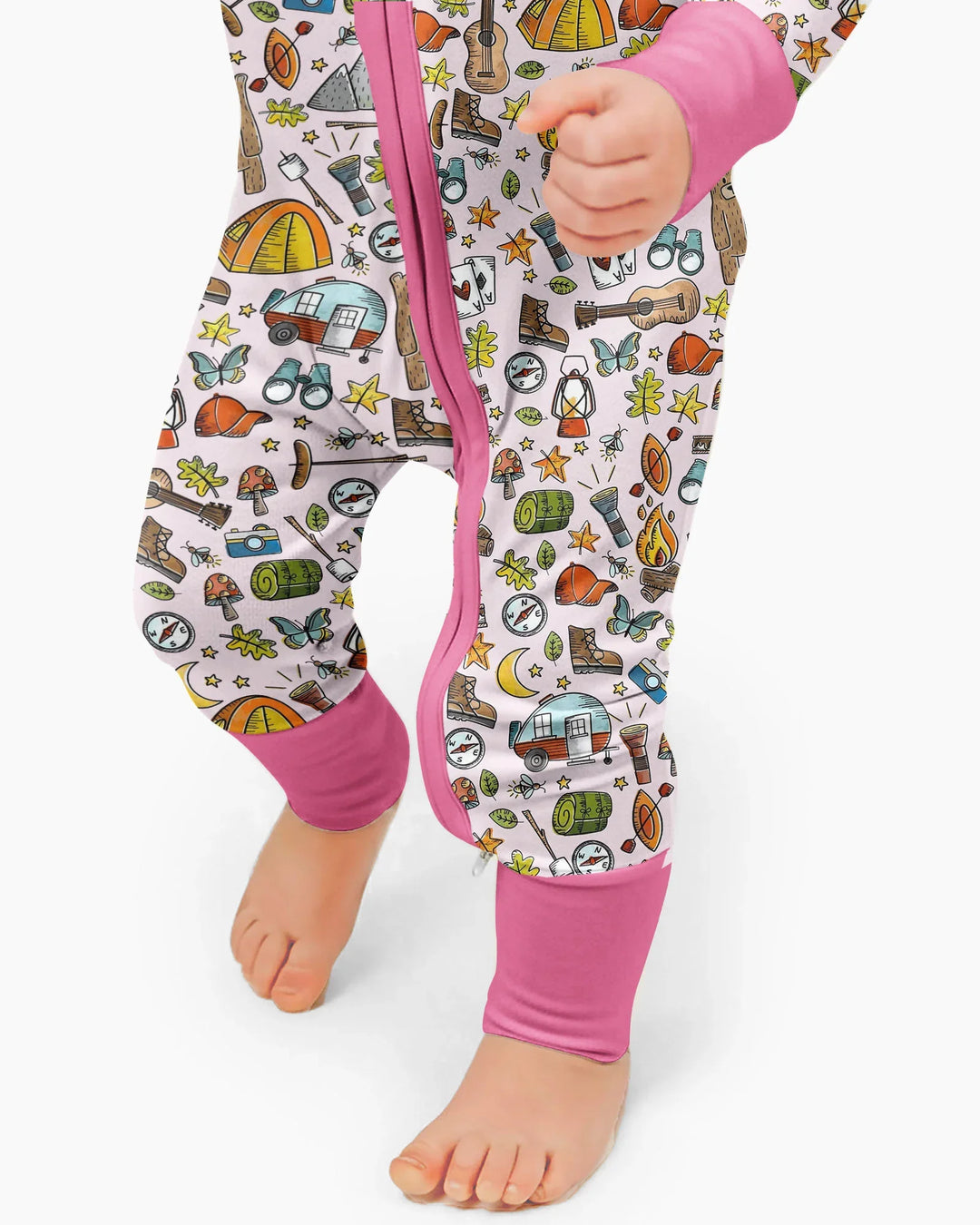 Gerippte Babykleidung mit individuellem Foto - Weich &amp; Skizzenhaft
