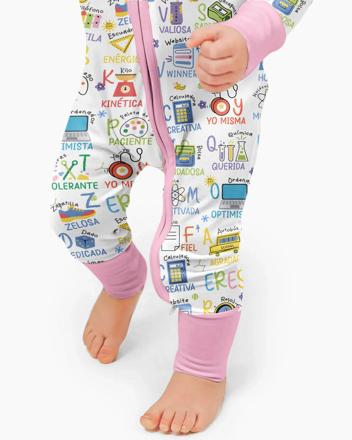 Gerippte Babykleidung mit individuellem Foto - Weich &amp; Skizzenhaft