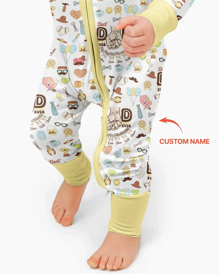 Gerippte Babykleidung mit individuellem Foto - Weich &amp; Skizzenhaft
