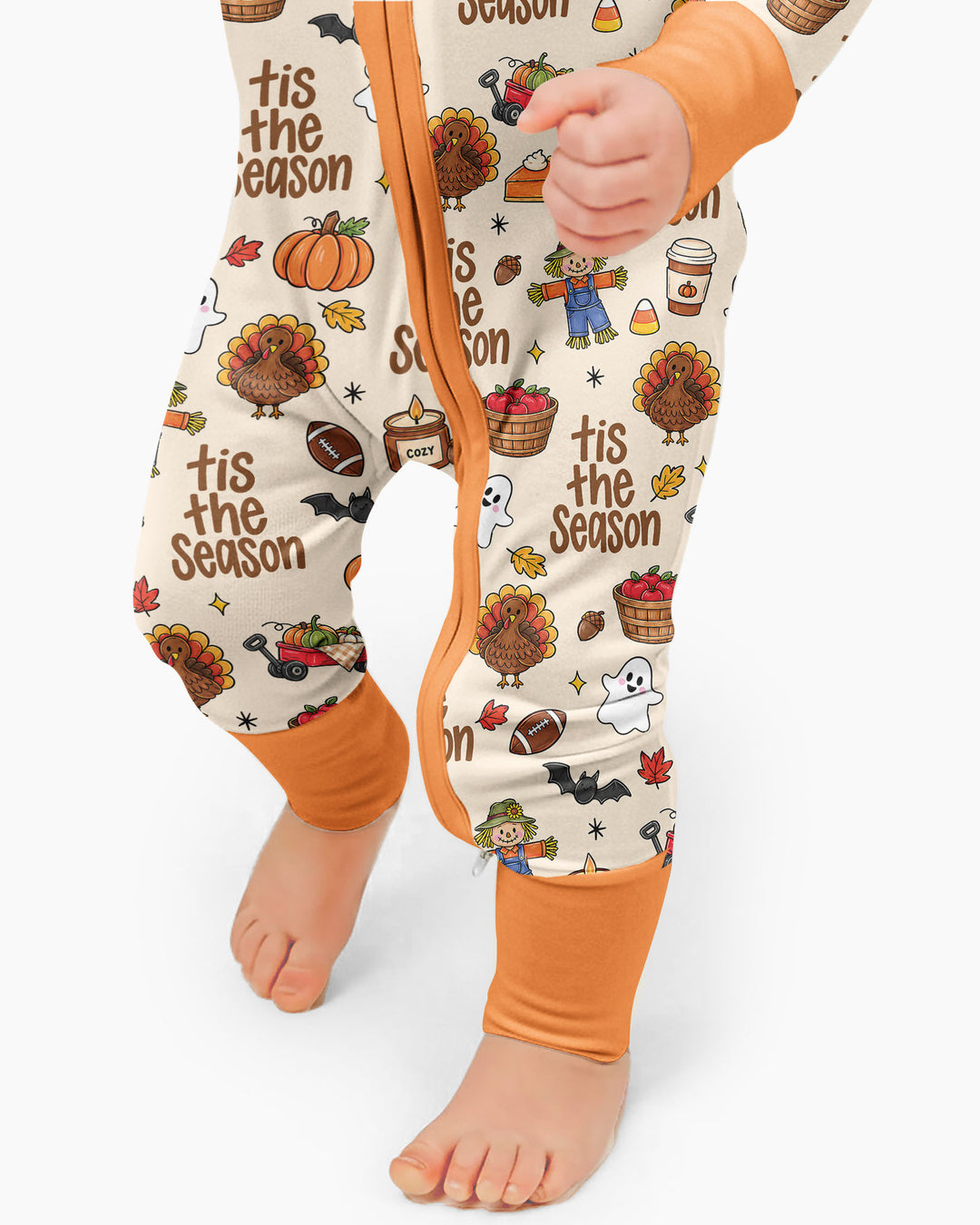 Fall Tis the Season Bamboo Convertible Zippy