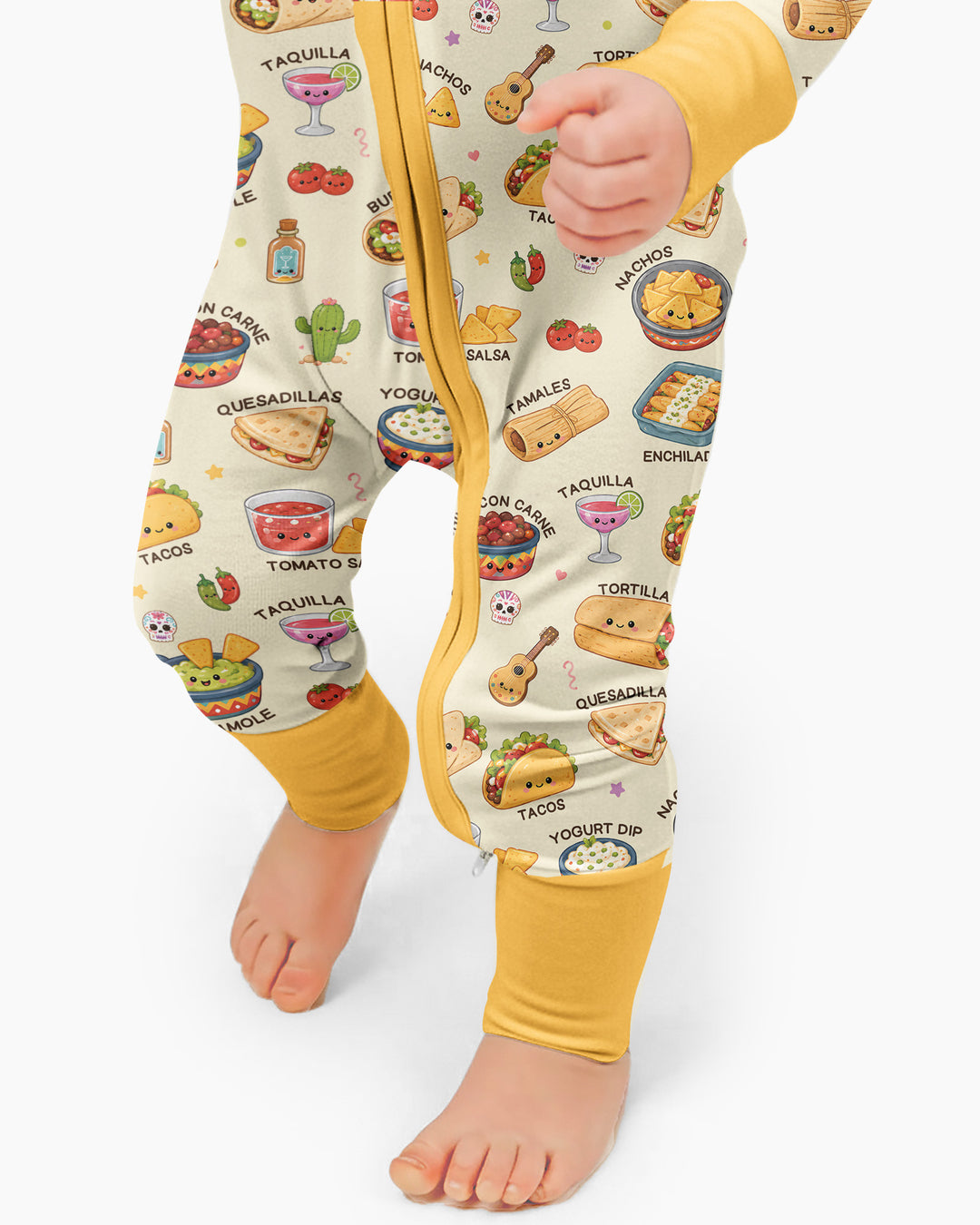 Gerippte Babykleidung mit individuellem Foto - Weich &amp; Skizzenhaft