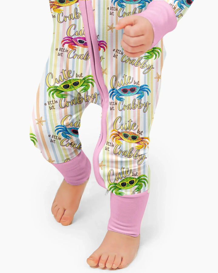 Cute But A Little Bit Crabby Bamboo Convertible Zippy