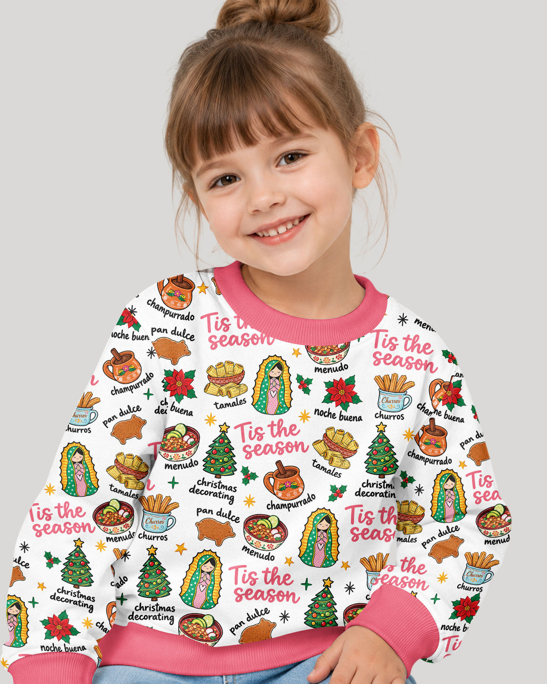 It's Abuelita and Pan Dulce Season Bamboo Crewneck Sweatshirt