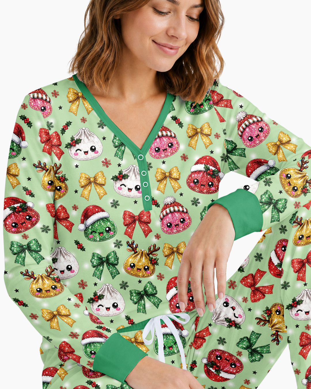 You're A Christmas Dumpling Bamboo Women Pajama Set