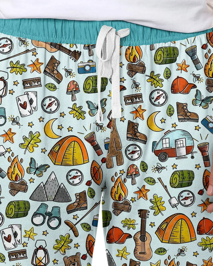 Vorlage Herren-Pyjama-Set
