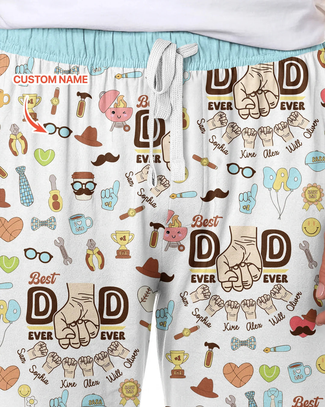 Vorlage Benutzerdefiniertes Herren-Pyjama-Set