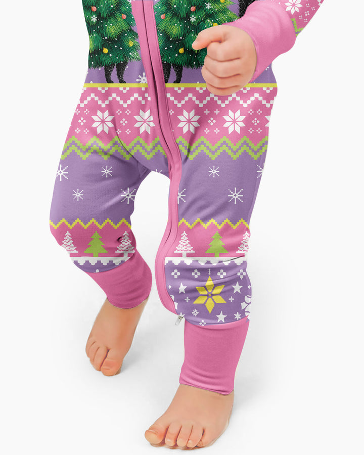 Meowy Christmas Bamboo Convertible Zippy