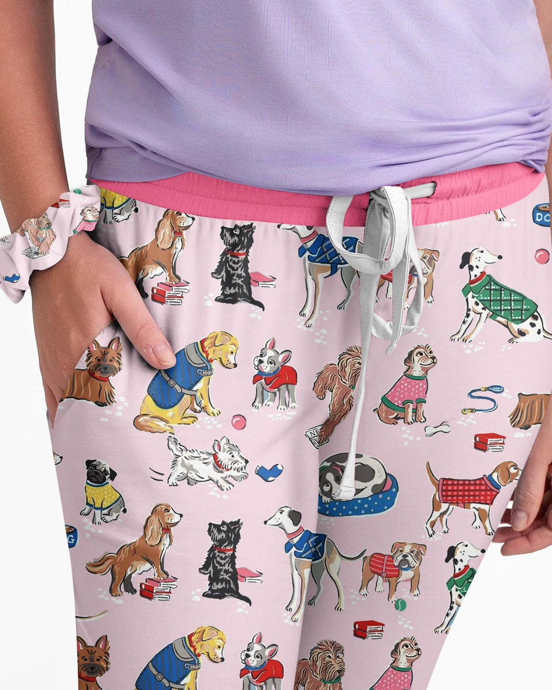 Best Bud Bark Family Matching Bamboo Women Pajama Set