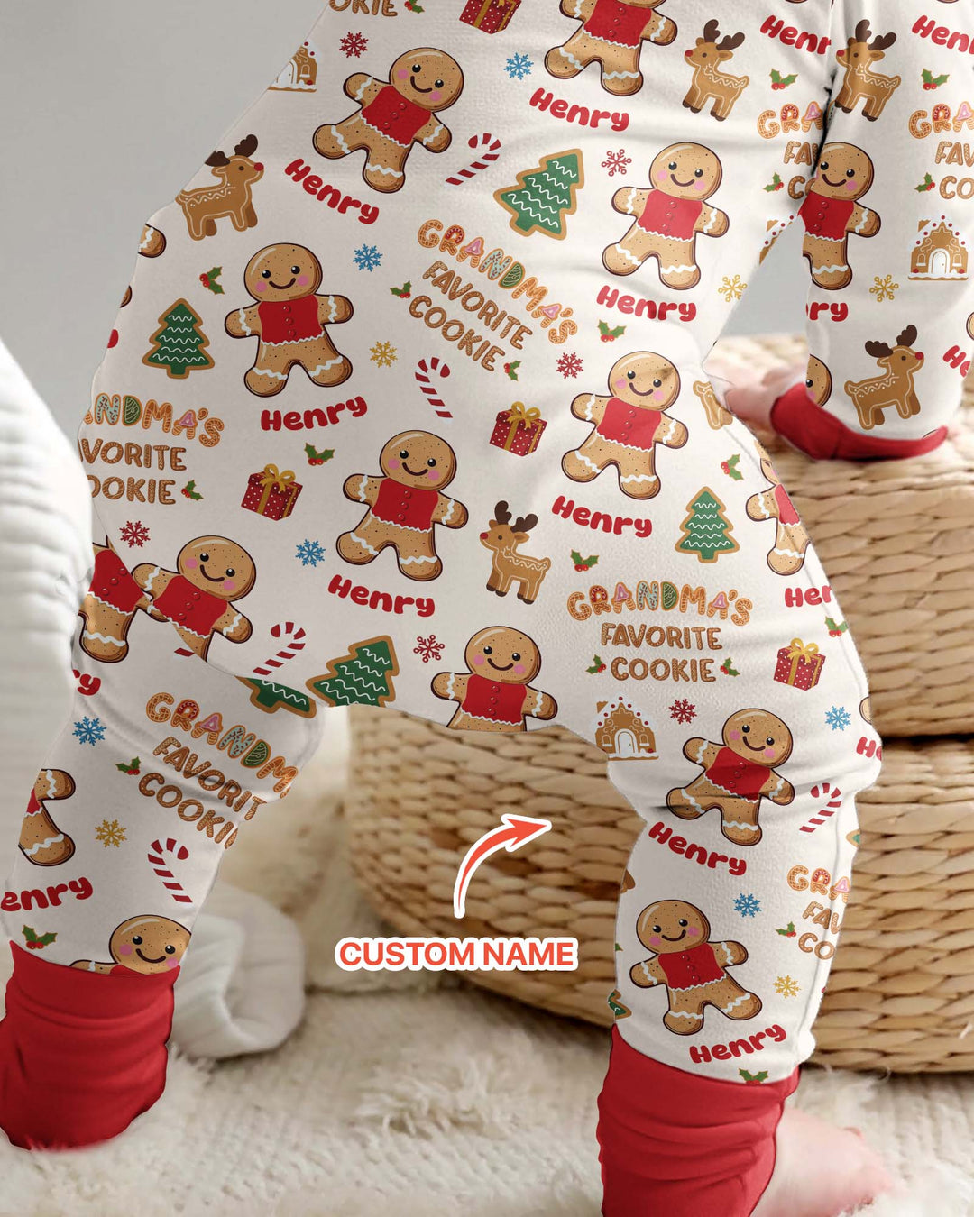 Personalized Grandma's Favorite Cookie Bamboo Convertible Zippy