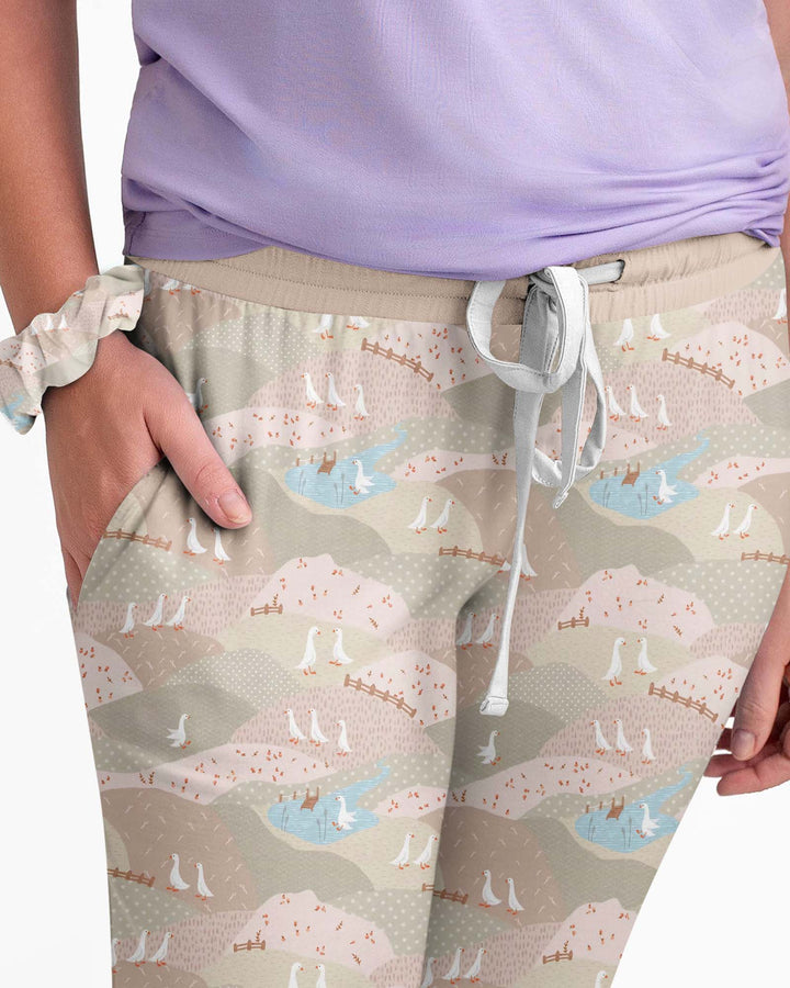 Vorlage Bambus Damen Pyjama Set
