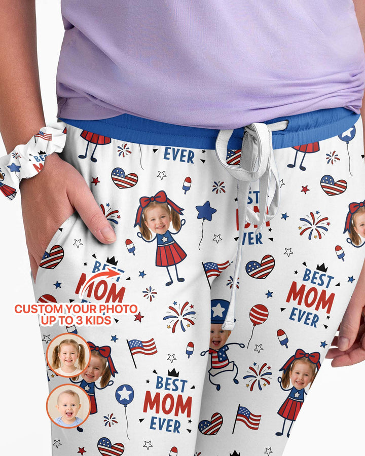 Template Damen Pyjama-Set aus personalisiertem Bambus