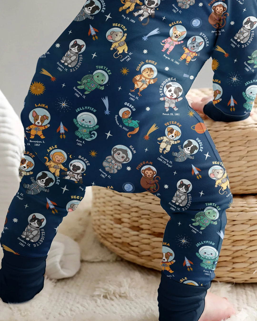 Gerippte Babykleidung mit individuellem Foto - Weich &amp; Skizzenhaft