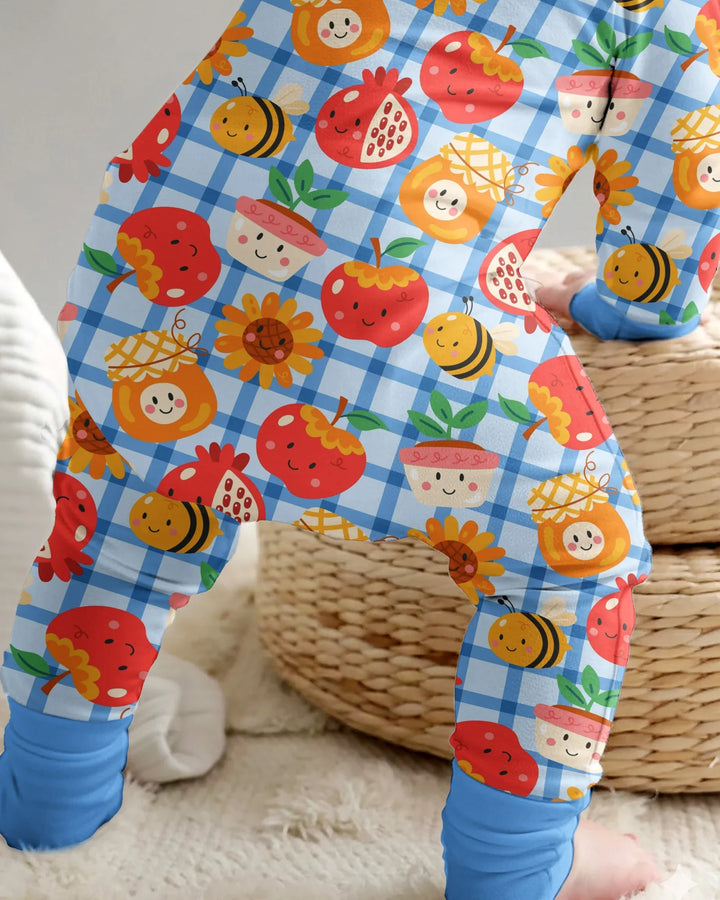 Gerippte Babykleidung mit individuellem Foto - Weich &amp; Skizzenhaft