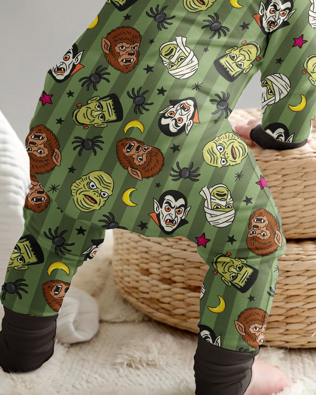 Gerippte Babykleidung mit individuellem Foto - Weich &amp; Skizzenhaft