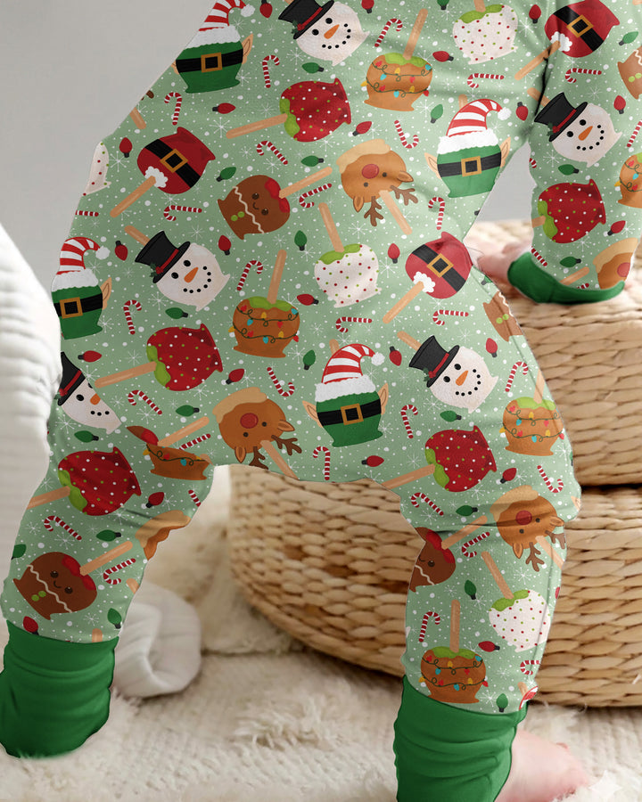 Christmas Cake Pops Family Matching Bamboo Convertible Zippy