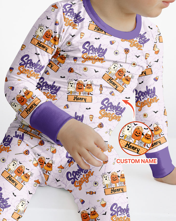 My Halloween 2026 Bamboo Two Piece Long Sleeve Pajama Set