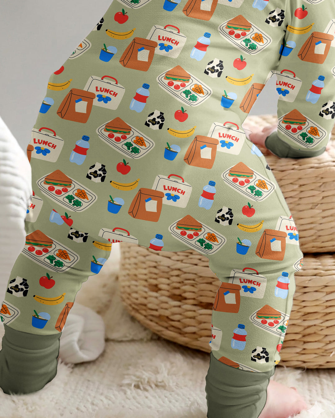 Happy School Lunch Bamboo Convertible Zippy